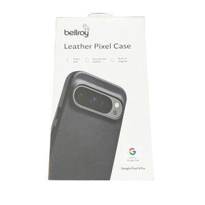 Aa2O Bellroy Leather Case Cover for Google Pixel 9 Pro - Black‎ Open Box